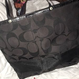Coach signature purse